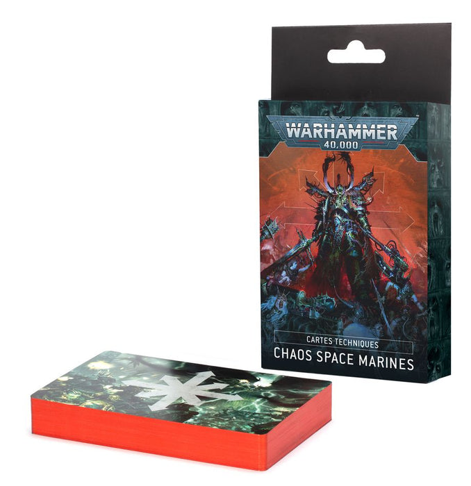 WH 40K - Chaos Space Marines - Cartes Techniques