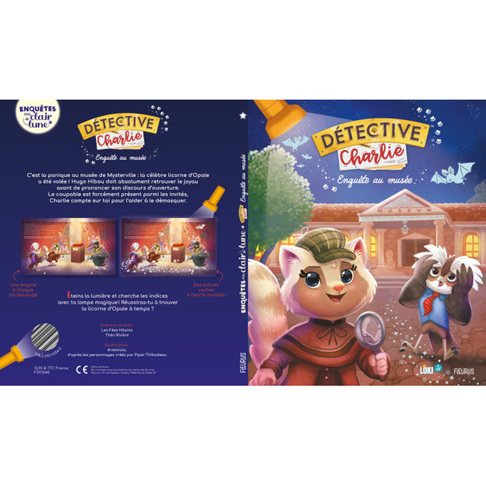 Detective Charlie - Livre - Enquete au musée