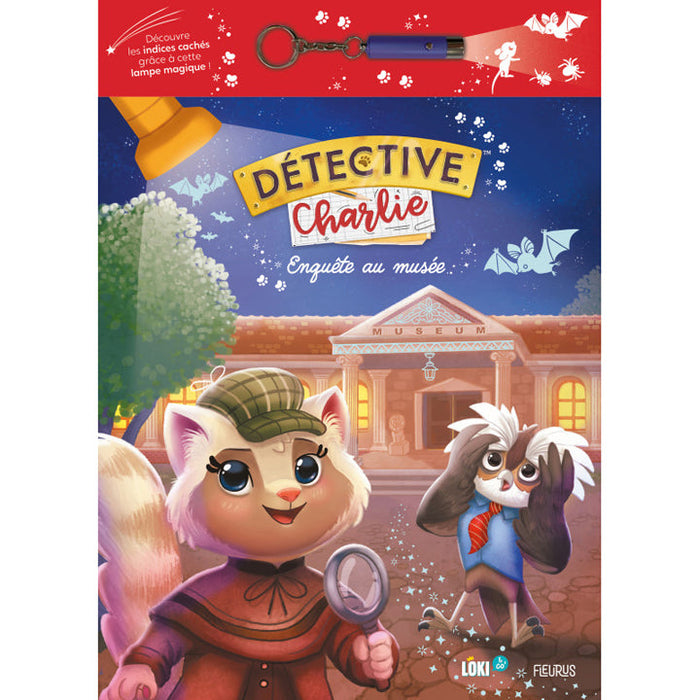 Detective Charlie - Livre - Enquete au musée