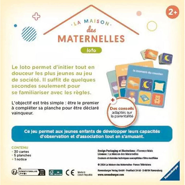 Loto Maison Maternelles