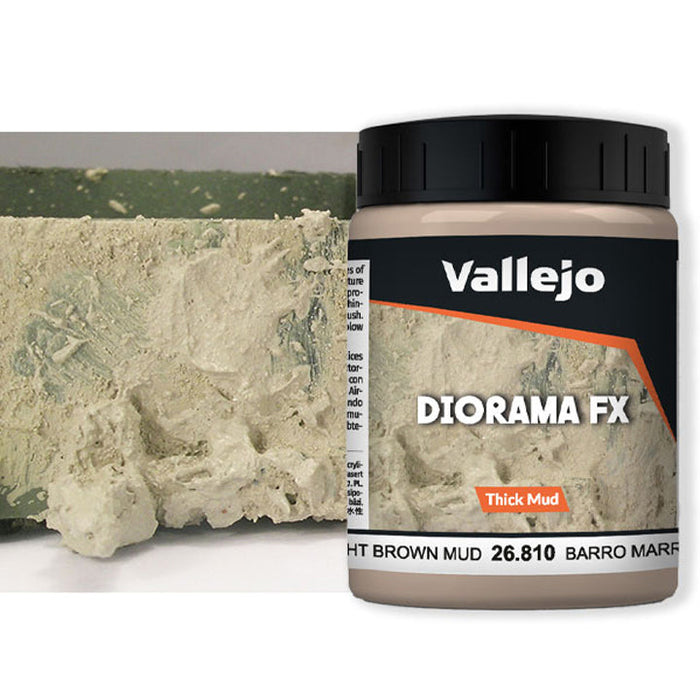 Prince August - Diorama FX - Light Brown Thick Mud - 26810