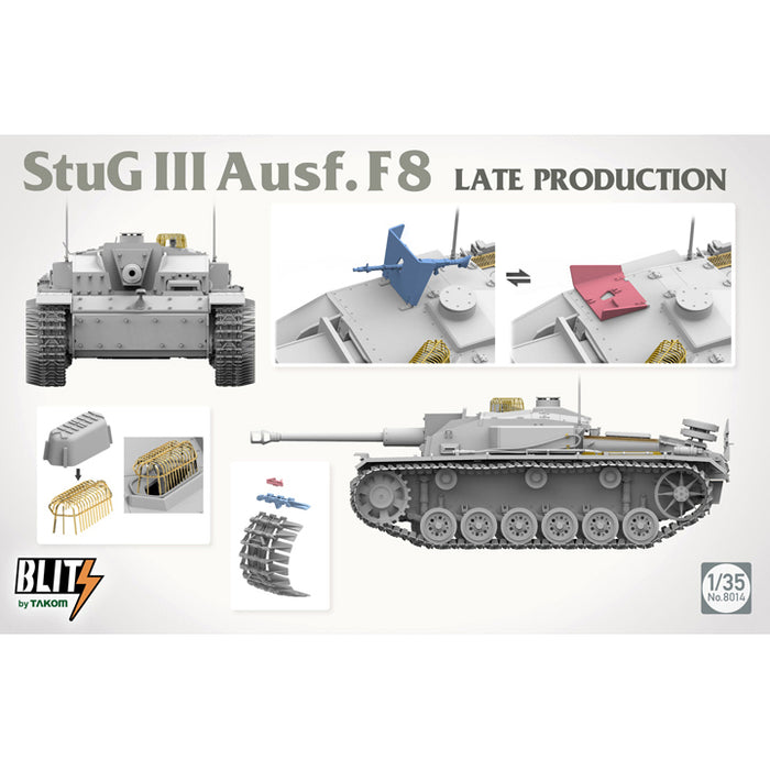 Stug III Ausf F8 late - 1/35