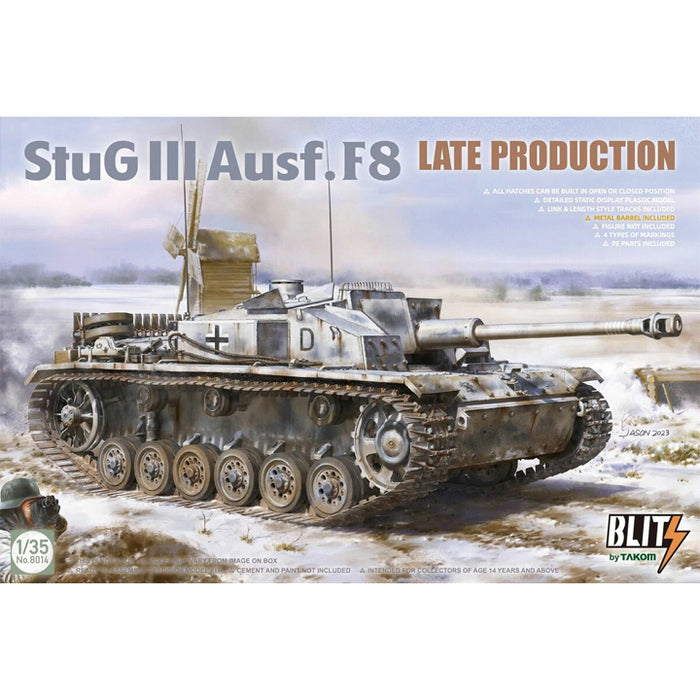 Stug III Ausf F8 late - 1/35