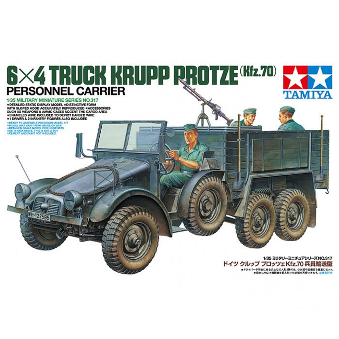 Krupp Protze 6x4 - 1/35 - Réf 35317