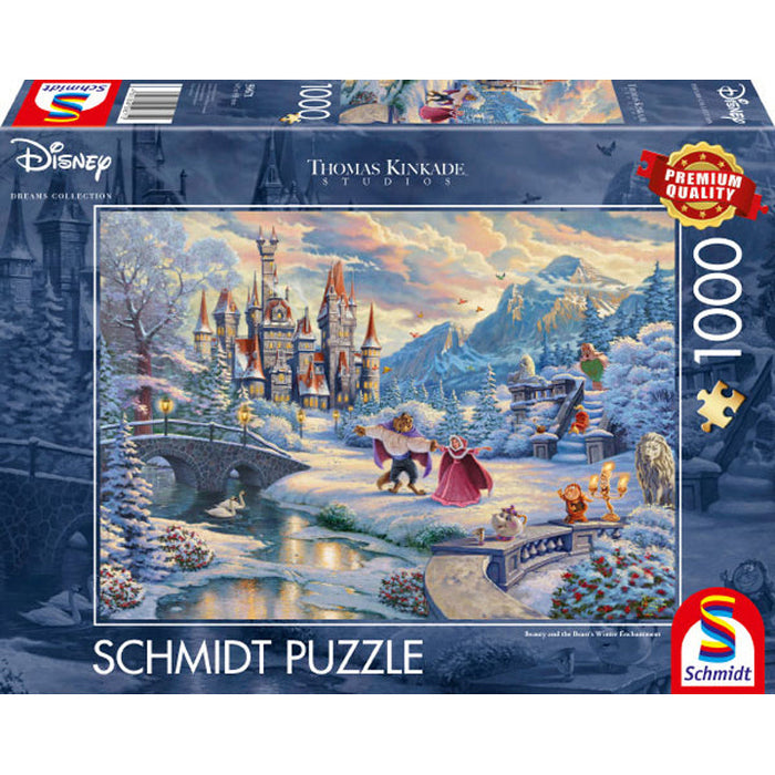 Puzzle 1000p - Disney La belle et la bete