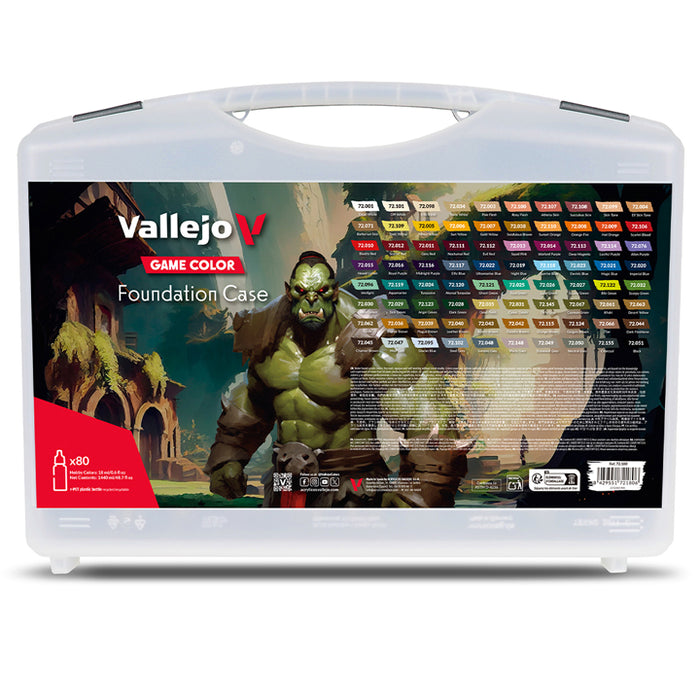 Vallejo Mallette 80 teintes Games Color - réf 72180