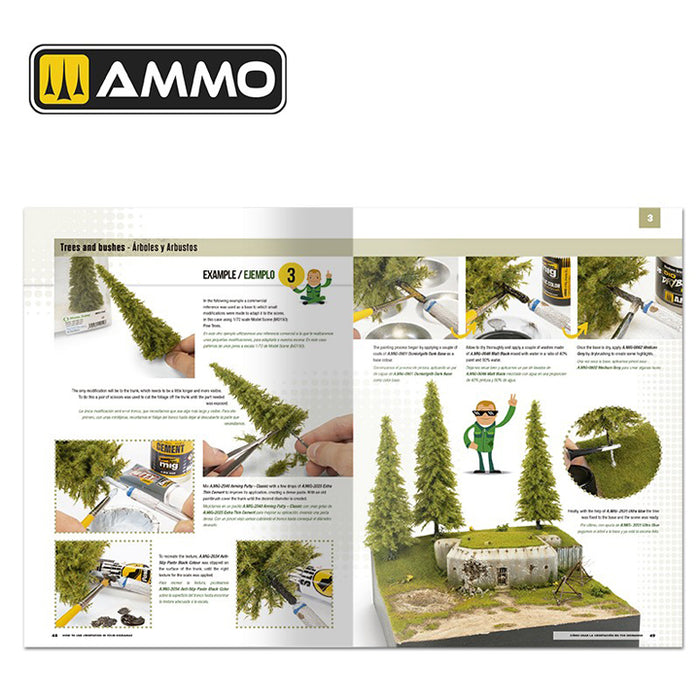 Modelling school - How to use vegetation in your Diorama - English