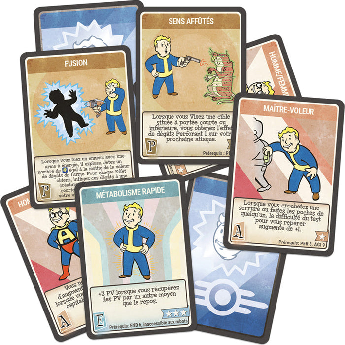 Fallout : Cartes d'aptitudes