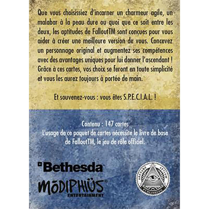 Fallout : Cartes d'aptitudes