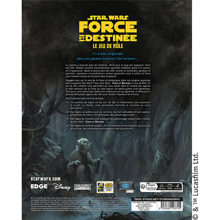 Star Wars Force & Destinée - Le Jeu de rôlé