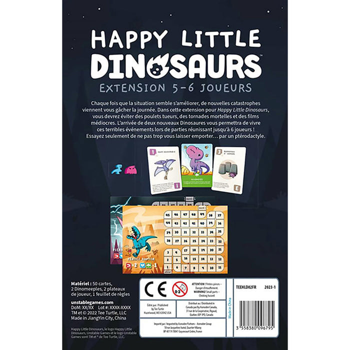 Happy Little Dinosaurs - Extension 5-6 Joueurs (EXT)