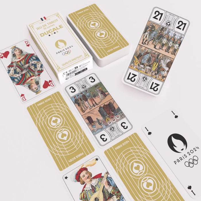 Ducale Jeu de Tarot JO 2024 - étui Carton